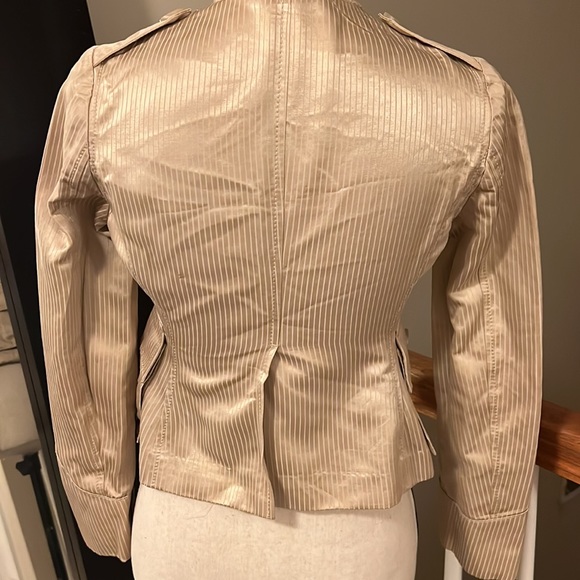 Banana Republic | Gold striped blazer - Picture 5 of 7